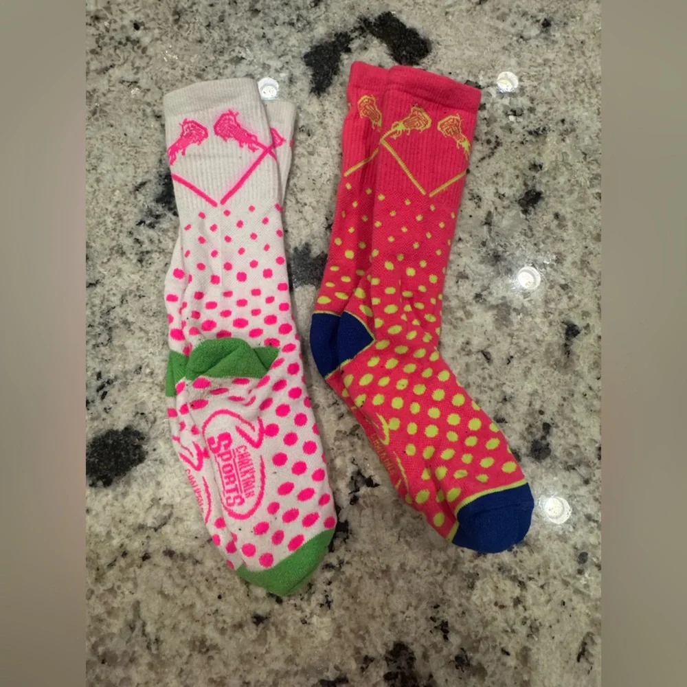 Chalk Talk Lacrosse socks lot of 2